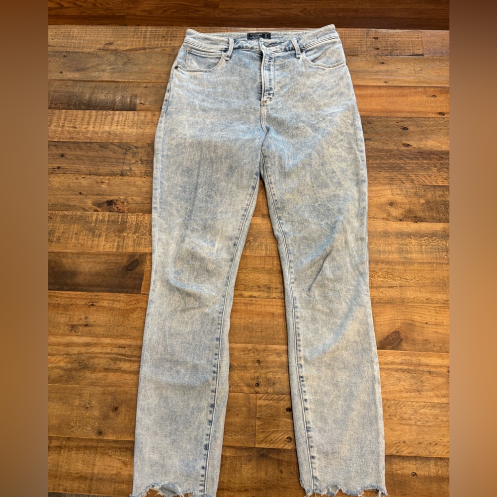 Abercrombie & Fitch Simone High Rise Ankle Denim Jeans